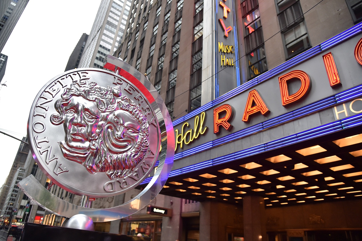 Radio City Music Hall on Tony Awards night. Photo: Getty Images for Tony Award Productions.